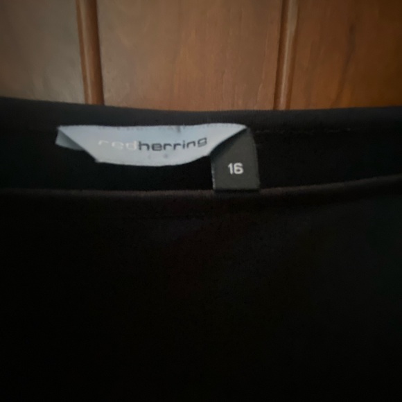 Cute side 16 black slit ruched sleeve pullover blouse - Picture 2 of 5